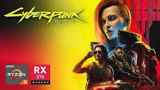 Cyberpunk 2077 | Ryzen 5 2400G RX 570 (Benchmark Test)