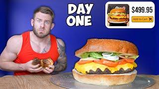 I Ate The Biggest Foods on the Internet for 10 Days