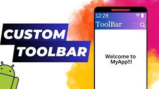 Custom ToolBar in Android Studio