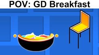 How GD cubes eat BREAKFAST... (GD memes)