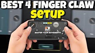 Best 4 Finger Claw Control For Gyro & Non Gyro Players | Four Finger Control Code | BGMI / PUBG M
