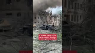 Ukraine war: Dnipro clinic destroyed after Russian missile strike