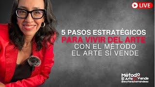 Charla Online Gratuita: 5 pasos para vivir del arte