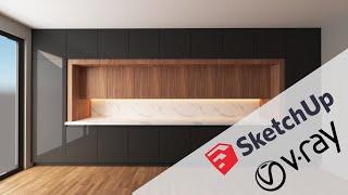 SketchUP Vray İç Mekan Yeni Başlayanlar İçin