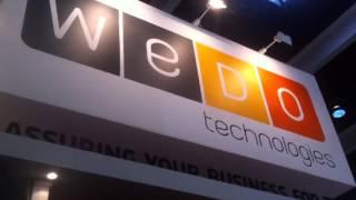 iPhone video of WeDo Technologies' Stand at #MWC13