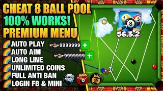 TUTORIAL! 8 Ball Pool MOD MENU FREE v56.3.2 - Unlimited Coins, Cash & Free Auto-play 3 Line (2025)