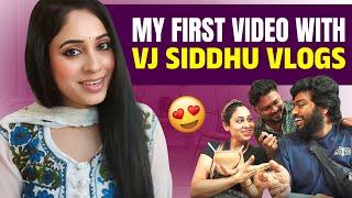 My First Video With Vj Siddhu Vlogs | Glam Sam Reaction!