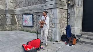 Stunning Cover of Feeling Good by Nina Simone .. Busking in Ireland 2022