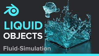 Turn any object into a LIQUID in Blender 3D!