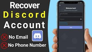 How to Recover Discord Account Without Email and Phone Number (2022) | Recover Discord Account