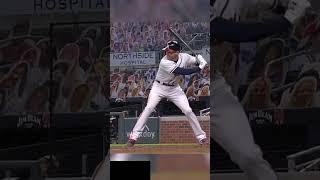 Freddie Freeman Slow Motion Home Run Baseball Swing