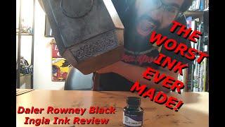 Daler Rowney Black India Ink Review