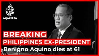 Former Philippine president Benigno Aquino dies at age of 61