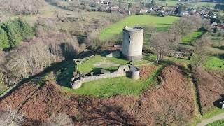 Autour de La Souterraine 23300 en drone le 11 12 24