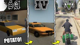 MOST POTATO Graphics in GTA Games! (GTA 3 → GTA 5)