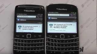 BlackBerry 9790 vs BlackBerry 9900 - przeglądanie internetu, wideo i obrazy