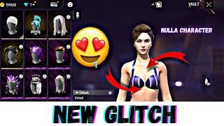 FREE FIRE NEW NULLA CHARACTER GLITCHE  | FREE FIRE HOT GLITCH  | FREE FIRE NEW GLITCHES