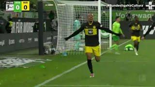 Donyell Malen Goal, Wolfsburg vs Borussia Dortmund (0-2) All Goals and Highlights