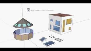 Sketchup plugins: s4u - to Components