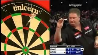 Colin LLoyd dart board punch