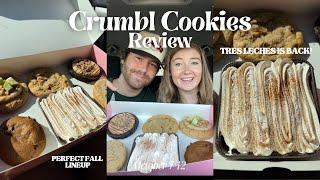 Crumbl Cookies of the week review! October 7-12  Perfect Fall Lineup 