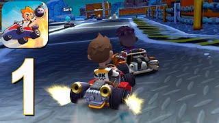 Boom Karts Multiplayer Racing - Walkthrough Gameplay part 1(iOS, Android)