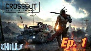 Crossout Ep. 1 "Got eeeemmm!!" PC Gameplay Post Apocalyptic Battle Game