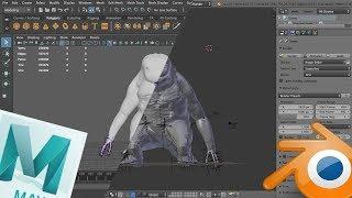 Bring your Maya animations to Blender’s Cycles