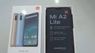 Unboxing Xiaomi mi a2 lite, RAM 4GB, ROM 64GB, black color