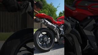 SC Project SC1-R vs stock exhaust Sound  #mvagustaf3 #scprojectexhaust