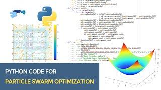 Python Code for Particle Swarm Optimization (Sphere function)