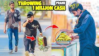 Throwing 1Million Cash Prank - | @NewTalentOfficial