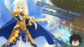 Free 6 Star Alice!? Guarantee Weapons!! Costume Vote??? - Sword Art Online Memory Defrag