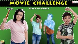 MOVIE CHALLENGE Disney+Hotstar | Dumb Charades | Boys vs Girls | Aayu and Pihu Show