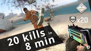 Feel the Energy hits the Turbo with 20 Kills in 8 min - Full Round - CS:GO Danger Zone