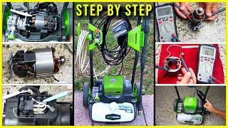 How To Fix Electric Pressure Washers! (Electrical Troubleshooting)