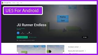 UE5 Project Export for Android: Side Scrolling Tutorial 17