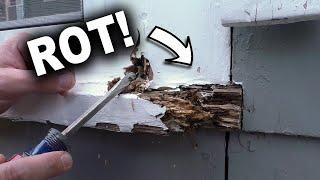 How to Replace Water Damaged Window Sill and Trim