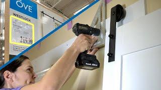 How to Install a Barn Door from Costco