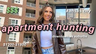 APARTMENT HUNTING (with rent prices + locations) | in Downtown Kansas City