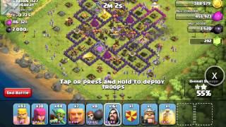 Clash of Clans: 300 wizards' attack!