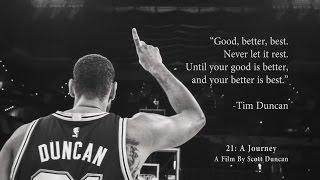 Tim Duncan - Tribute video #ThankYouTD