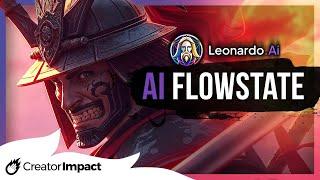 GAME CHANGING! How to use Leonardo AI's FLOW STATE!