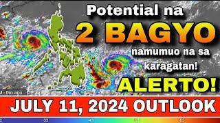 2 BAGYO, NAGBABANTA SA BANSA ️ | WEATHER UPDATE TODAY | ULAT PANAHON TODAY | BAGYO UPDATE TODAY