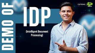 Demo Of Intelligent Document Processing