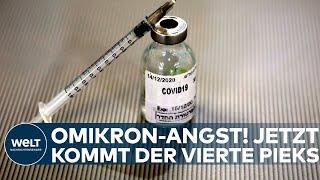 CORONA: Omikron-Sorge! Jetzt startet Israel vierte Covid19-Impfung bei den über 60-jährigen Menschen
