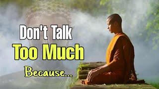 Story Of Four Monks | Don't Talk Too Much | Buddhist Story in English