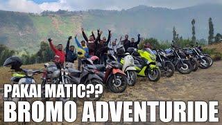 BROMO ADVENTURIDE || KELAS CAMPURAN PERJALANAN MENUJU BROMO VIA PROBOLINGGO NAIK MATIC