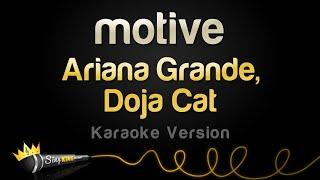 Ariana Grande, Doja Cat - motive (Karaoke Version)