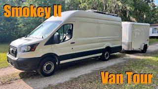 Smokey II Van Tour - 2021 Ford Transit - No-Build Van Build